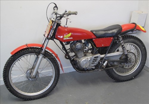 honda 125 trials bike